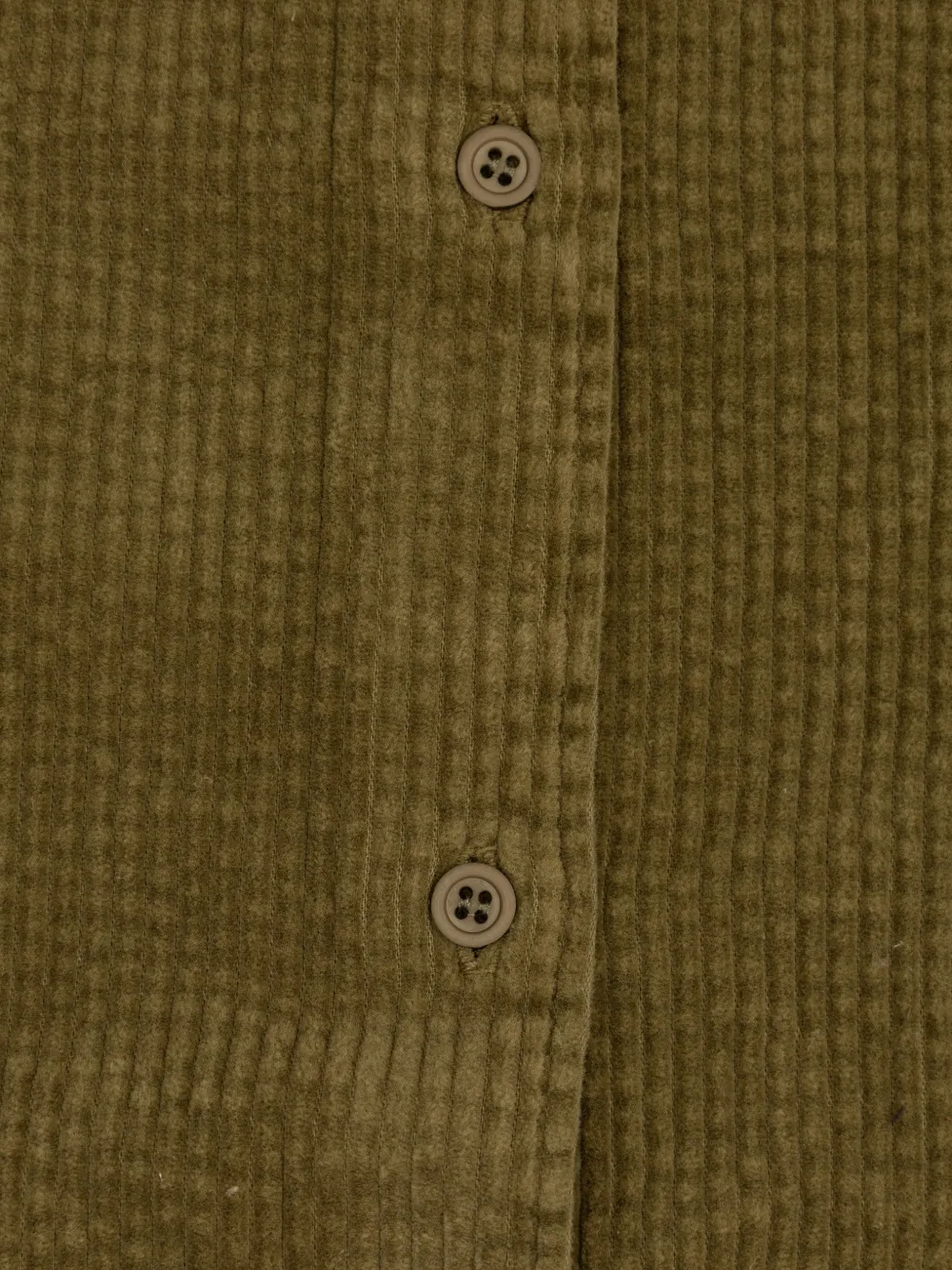 Buttoned Corduroy Shirt