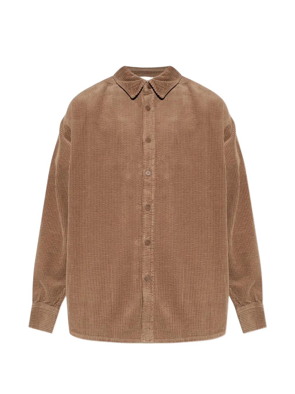 American Vintage Padow corduroy shirt - Braun