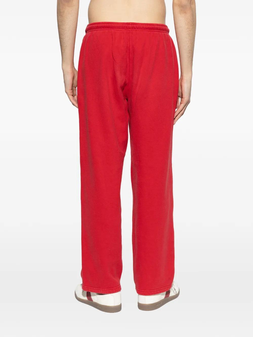 American Vintage Plizzy trainingsbroek met trekkoord Rood