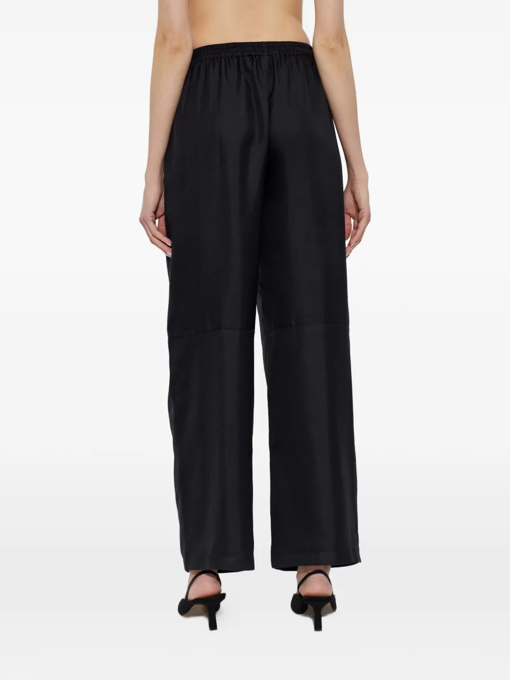 Alexander Wang Broek met ritsdetail Zwart