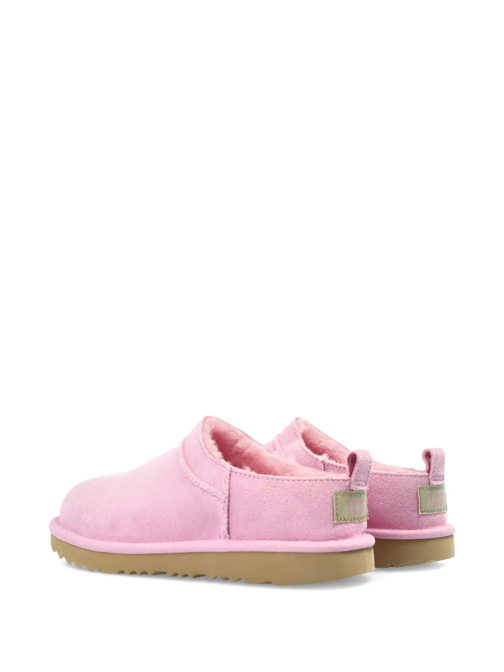 UGG Kids Classic Micro suède laarzen Roze