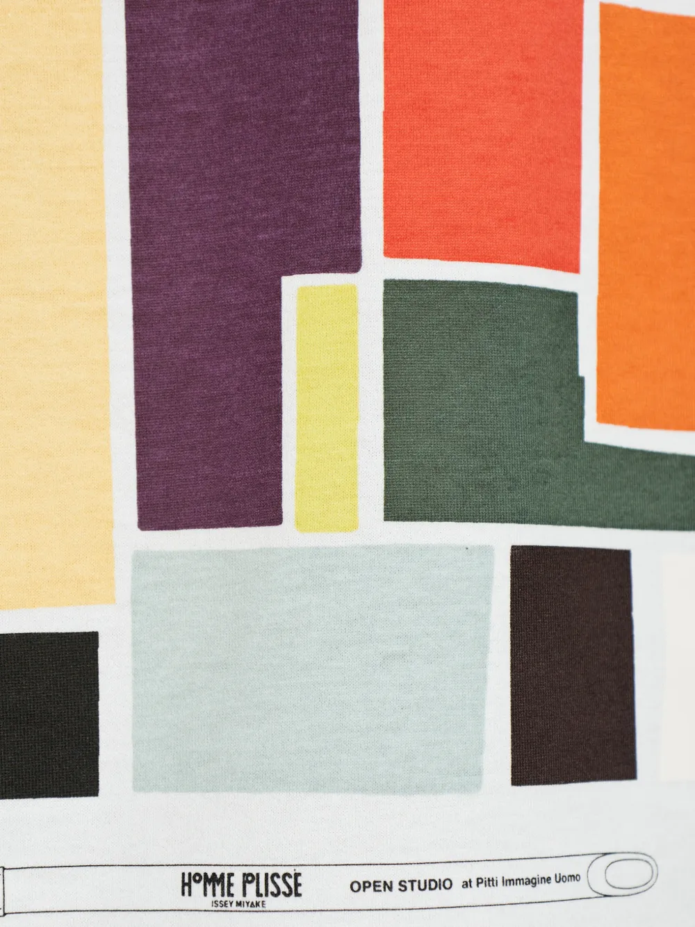 Homme Plissé Issey Miyake T-shirt met lange mouwen Wit