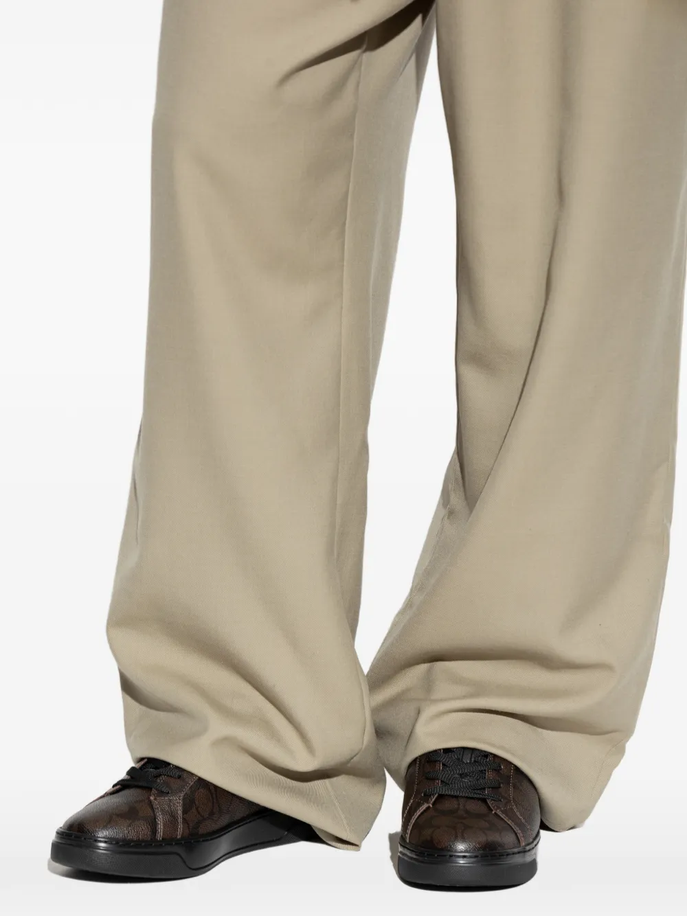 Coach Sneakers met patroon Bruin