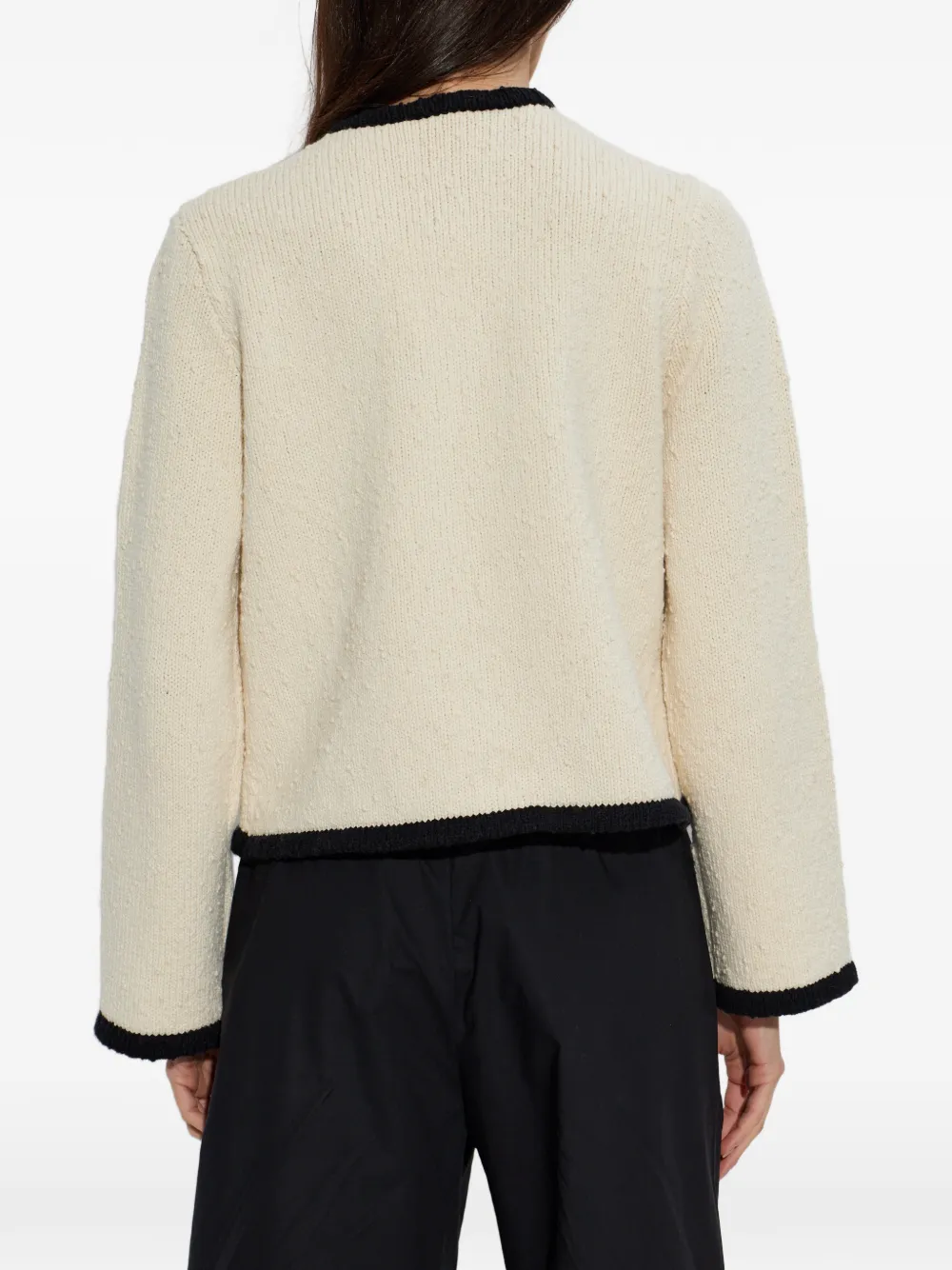 By Malene Birger Rikko vest met zak aan de voorkant Beige