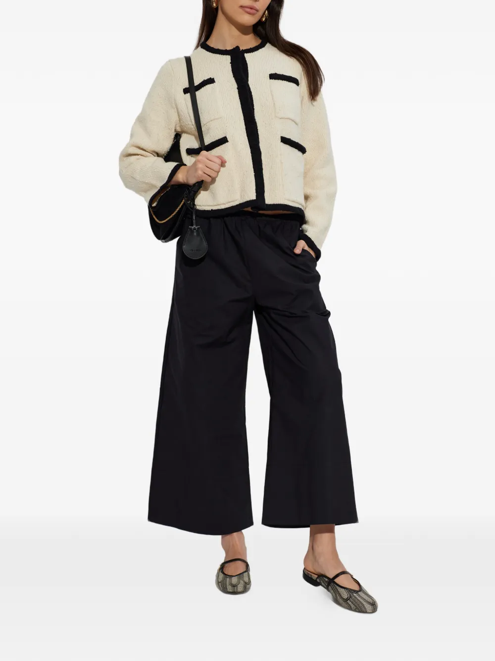  By Malene Birger Rikko Front-pocket Cardigan - Neutrals 