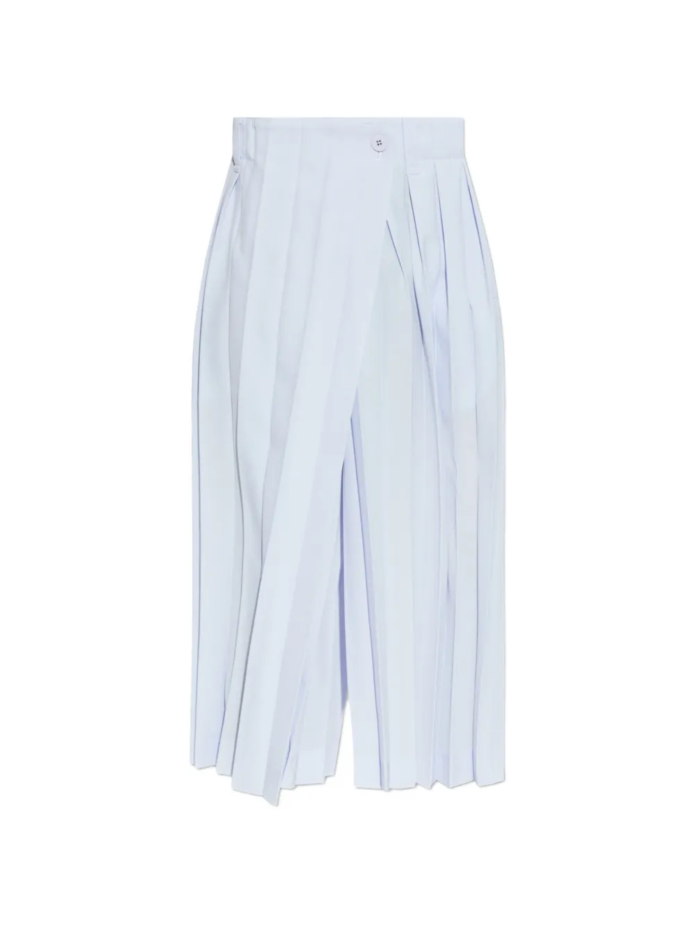 Homme Plissé Issey Miyake pleated button trousers - Blu