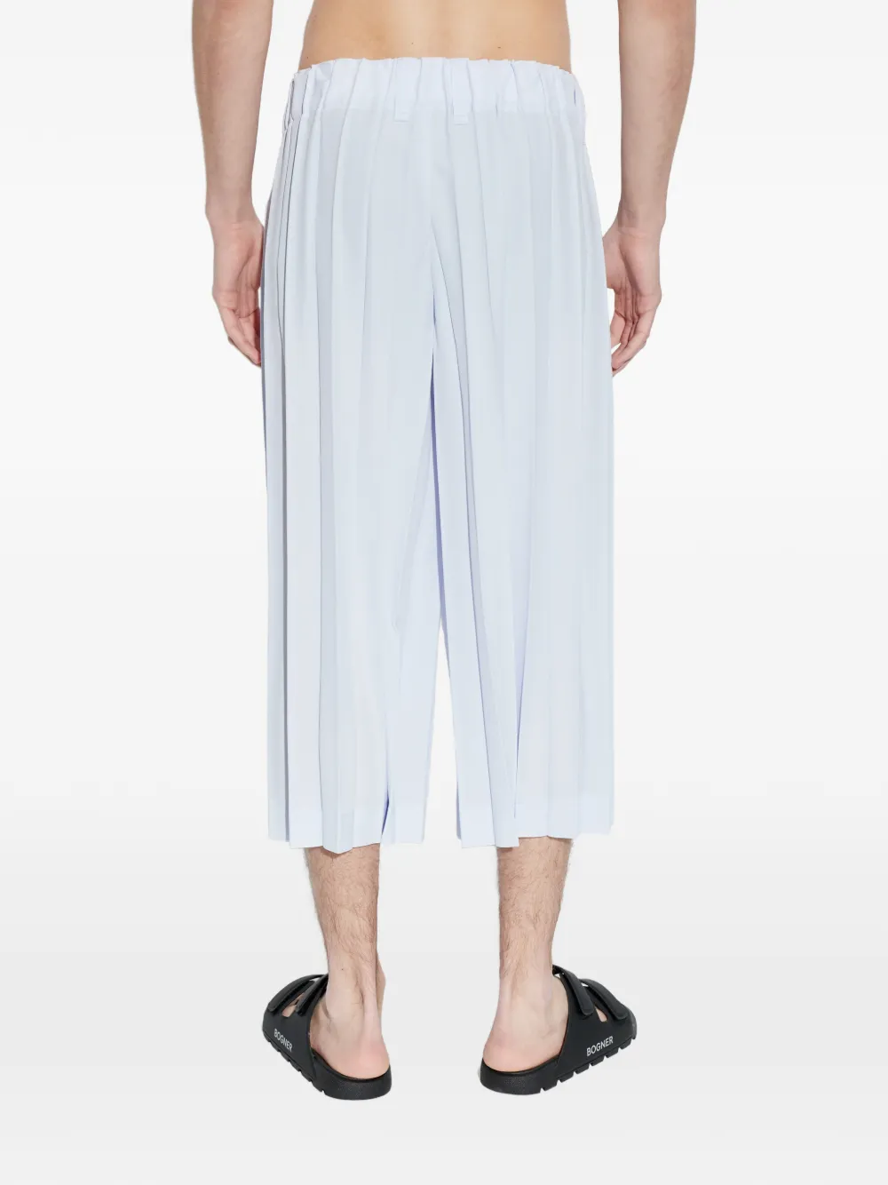 Homme Plissé Issey Miyake Plooibroek met knopen Blauw