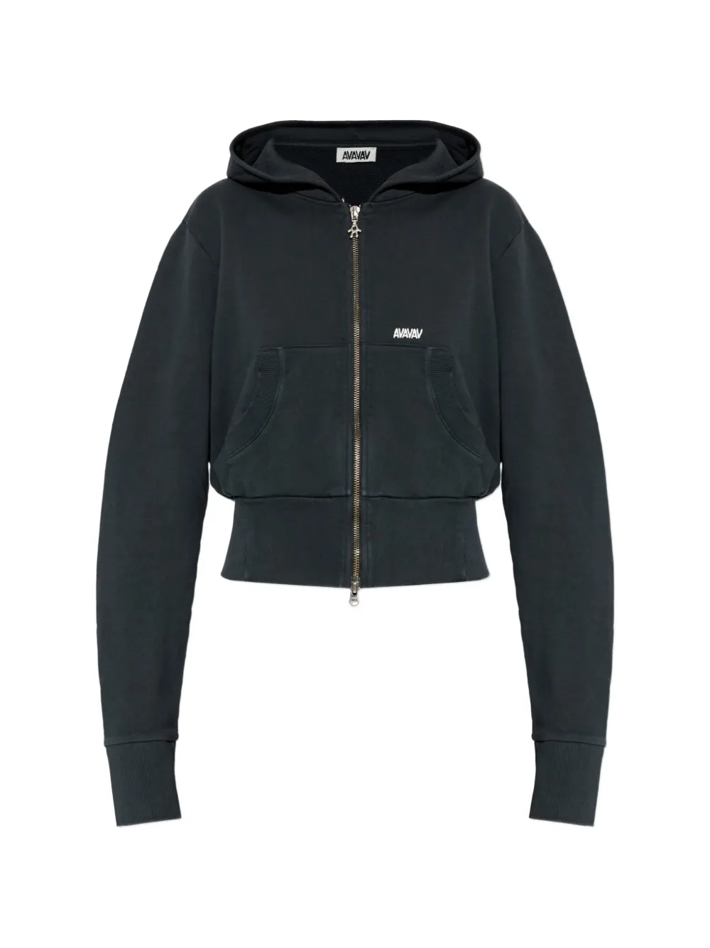 AVAVAV hooded zip knitwear - Nero