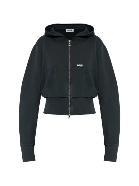 AVAVAV hooded zip knitwear