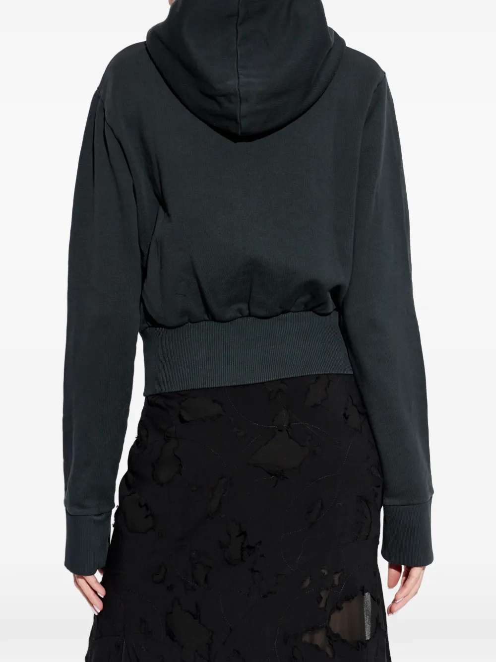Hooded Zip Knitwear