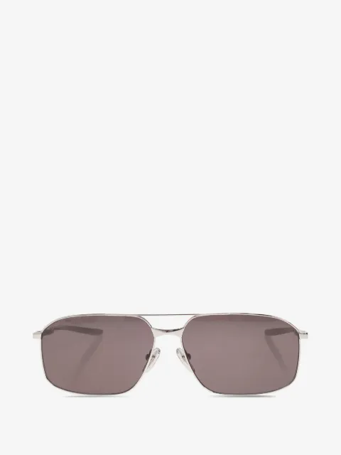 Balenciaga lunettes de soleil à monture rectangulaire