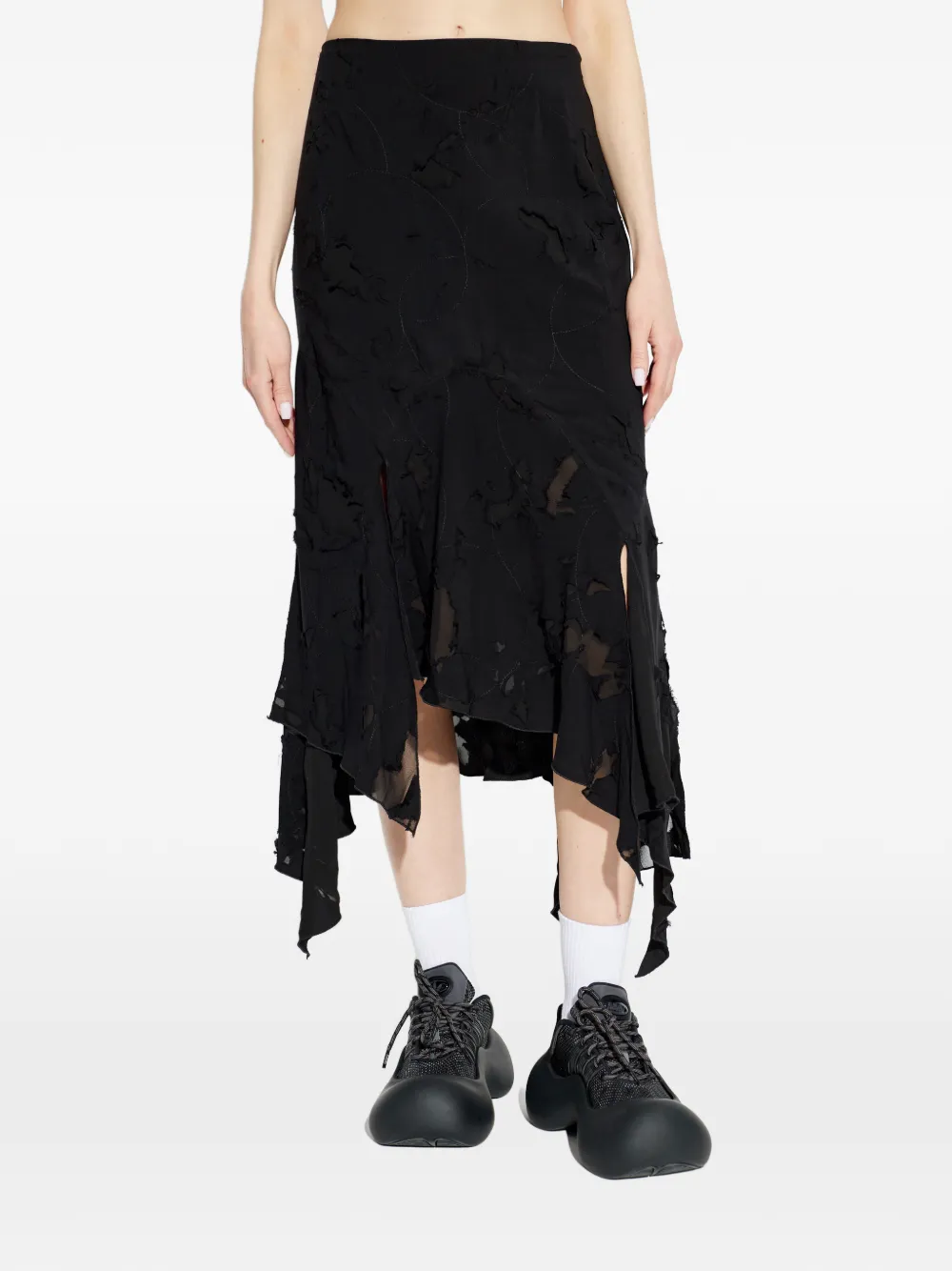 Frayed Skirt