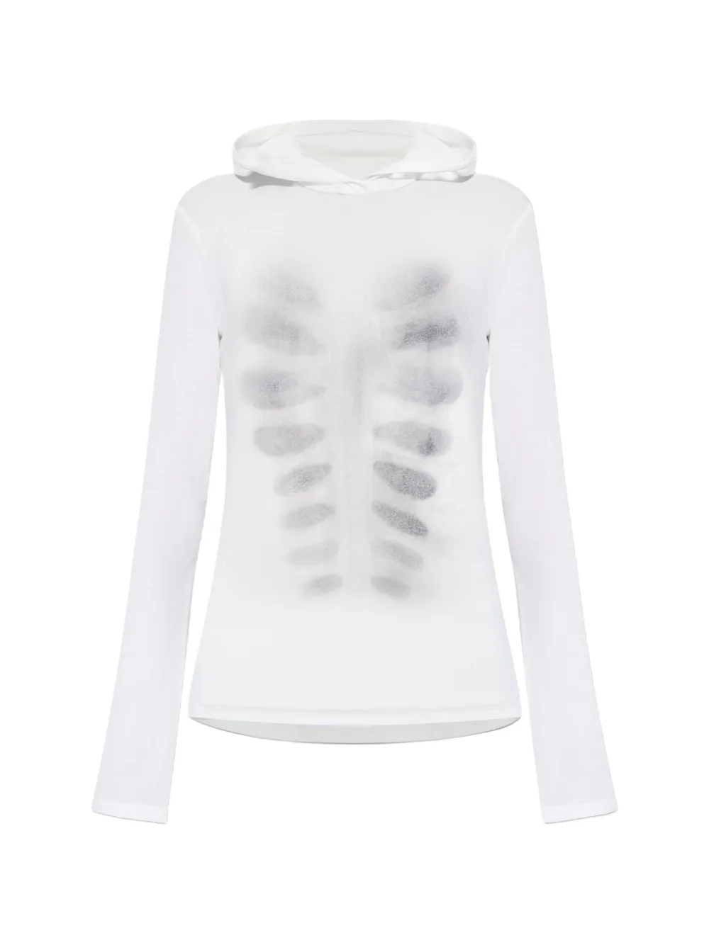 AVAVAV skeleton hooded top - Bianco