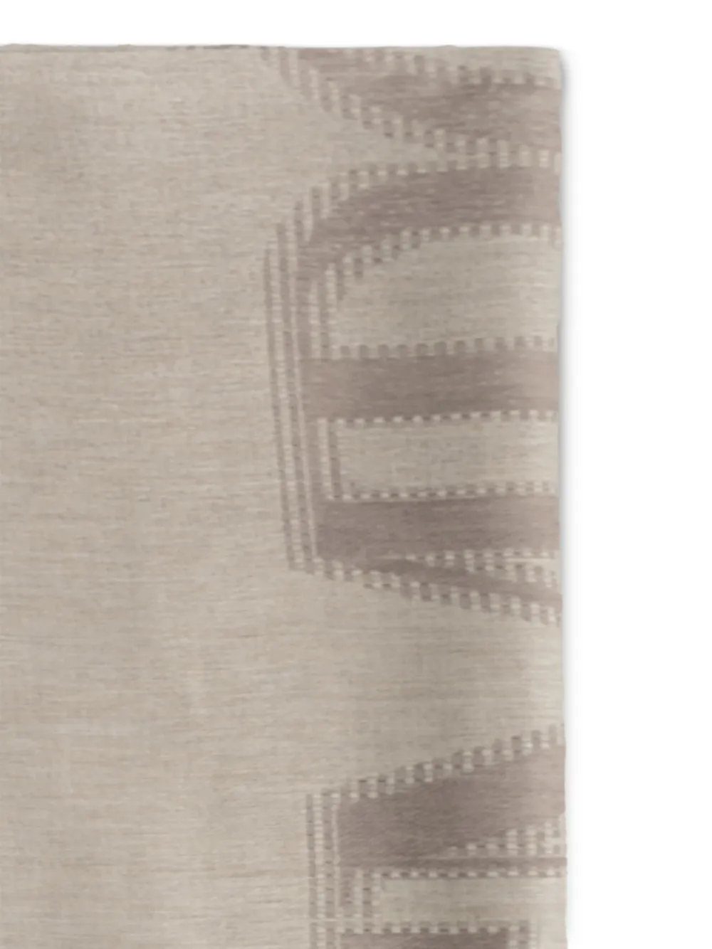 Emporio Armani Sjaal met logo-jacquard Beige