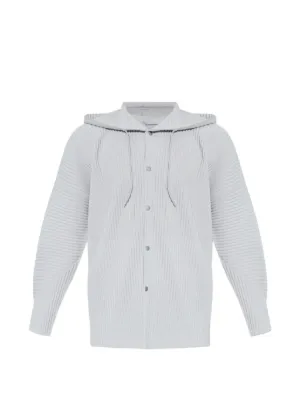 Homme Plissé Issey Miyake Wool Like Light Shirt Jacket | グレー