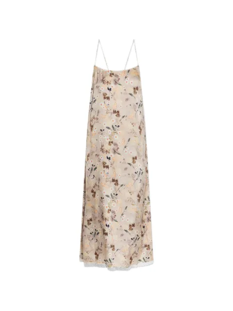 MUNTHE Barika floral-print midi dress