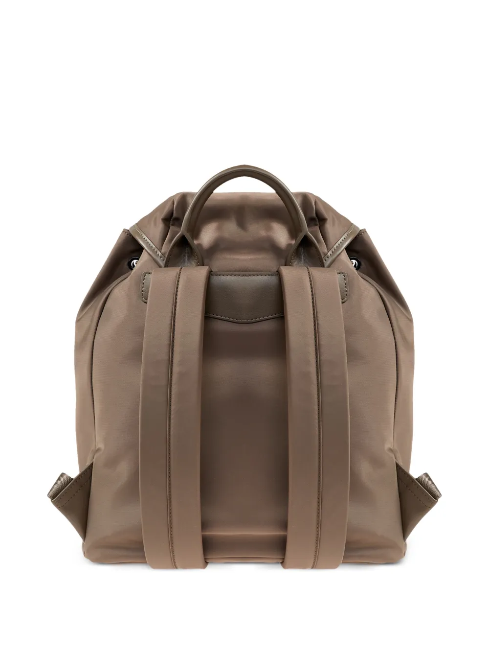 Emporio Armani Rugzak met omslag en gesp Bruin