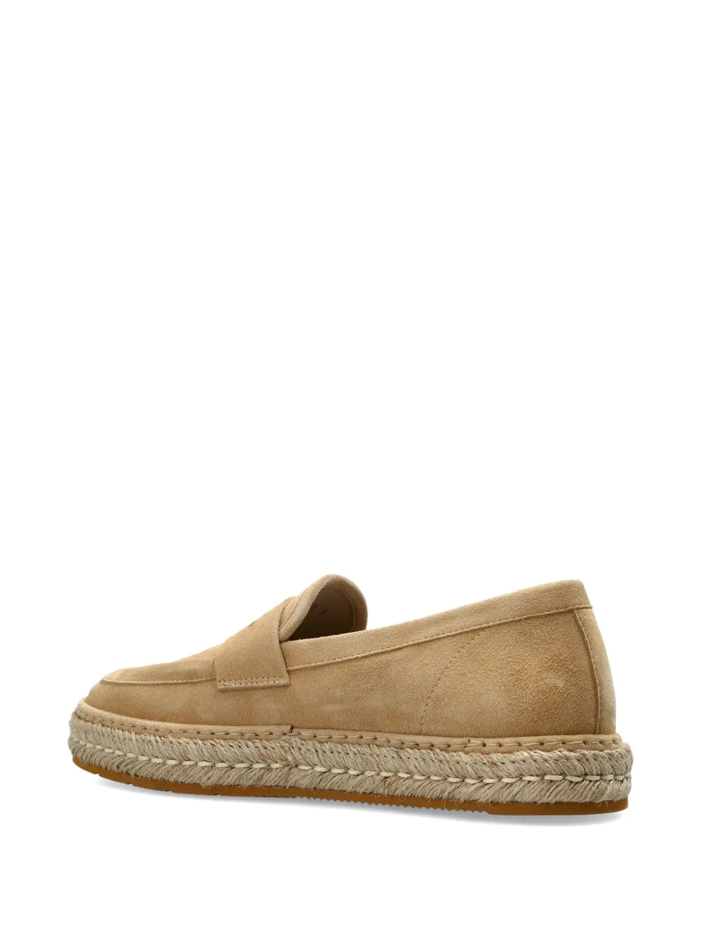 Giorgio Armani Suède espadrilles Beige