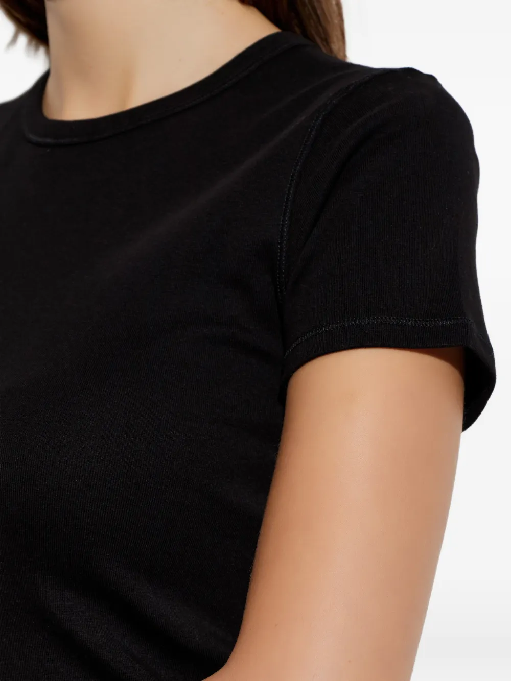By Malene Birger Alicia T-shirt met korte mouwen Zwart