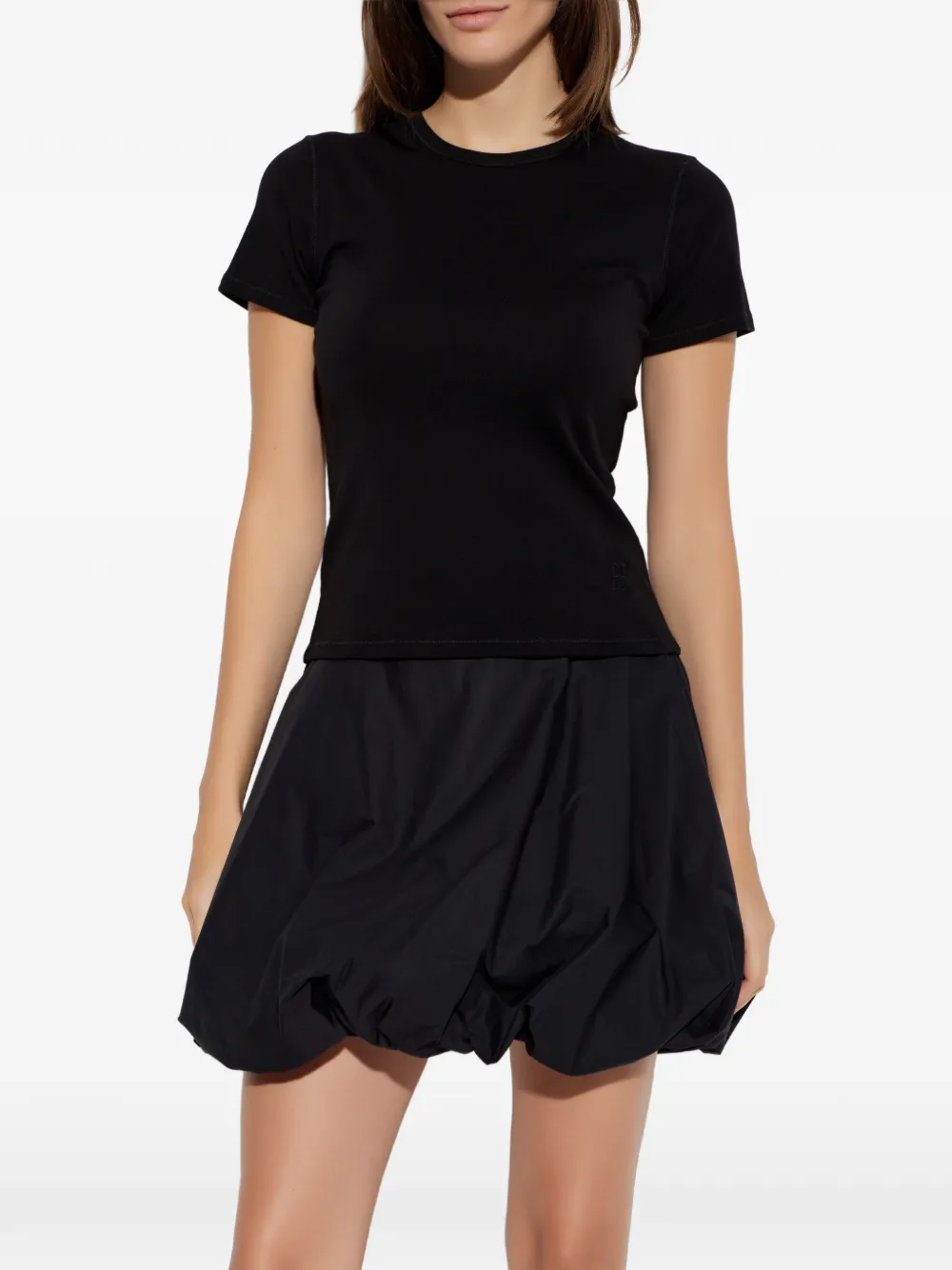By Malene Birger Alicia T-shirt met korte mouwen Zwart