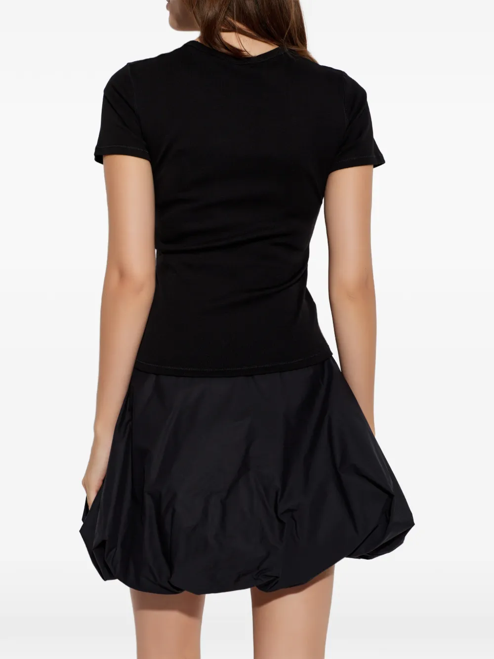 By Malene Birger Alicia T-shirt met korte mouwen Zwart