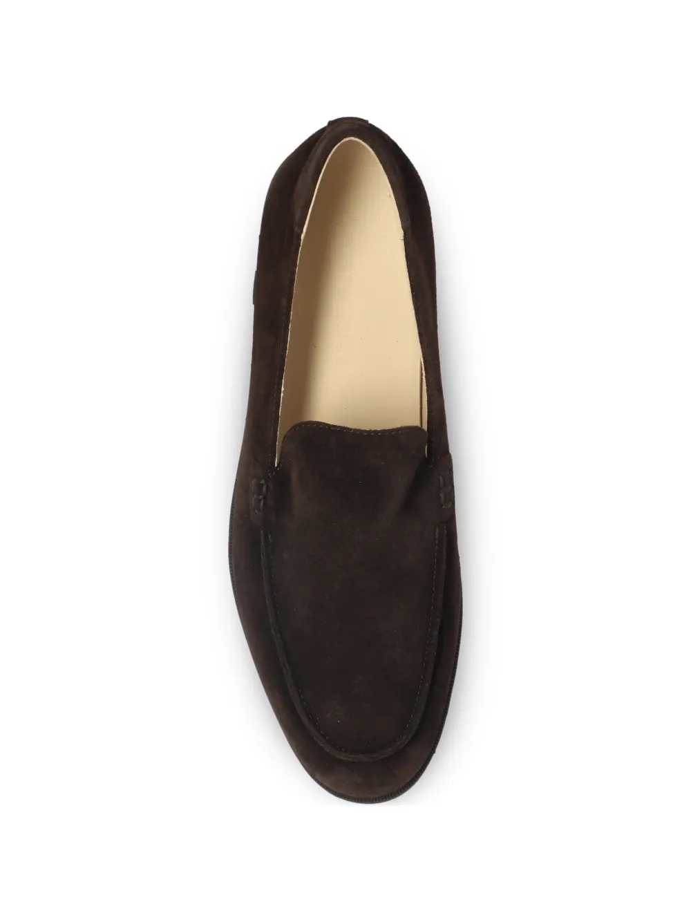 Emporio Armani Suède loafers Bruin