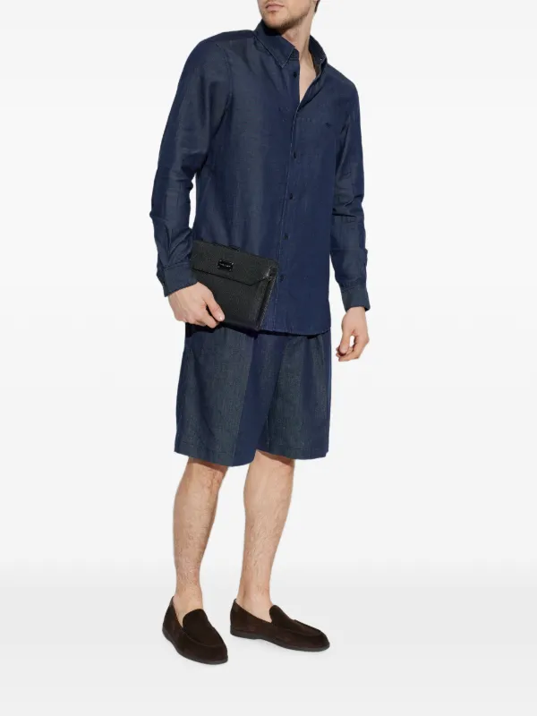 Emporio Armani スエード ローファー | ブラウン | FARFETCH JP