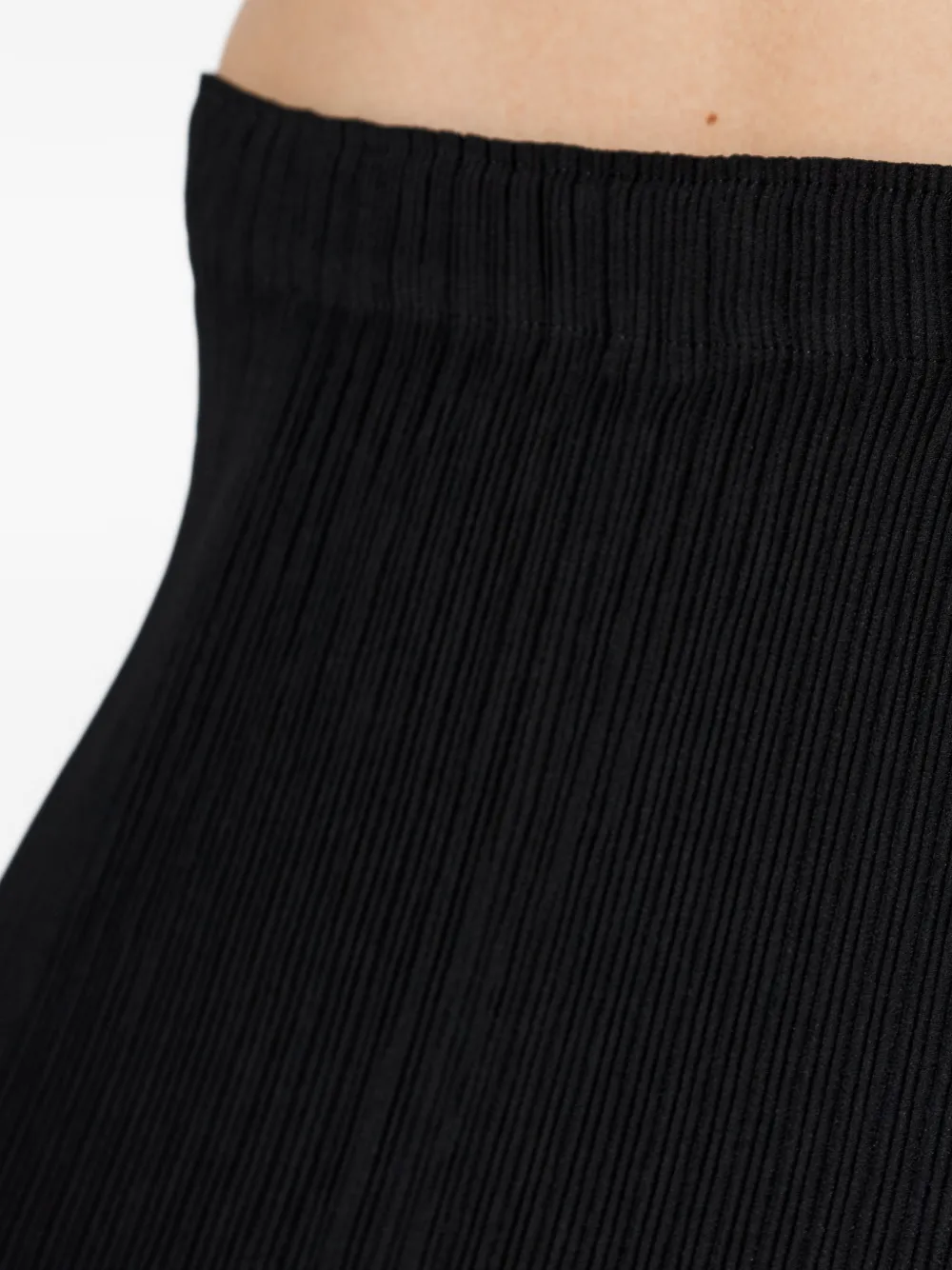 Issey Miyake Maxi-rok met plooien Zwart