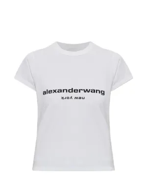 Alexander Wang ロゴ Tシャツ | ピンク | FARFETCH JP