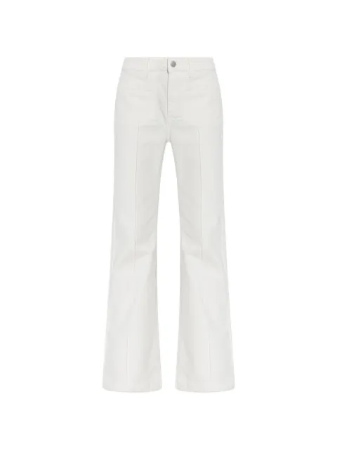 MUNTHE patch-pocket flared trousers