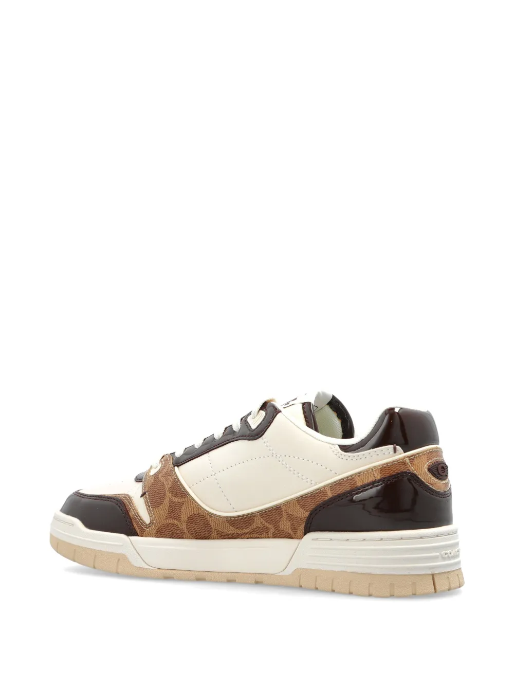 Coach Sneakers met logo Beige