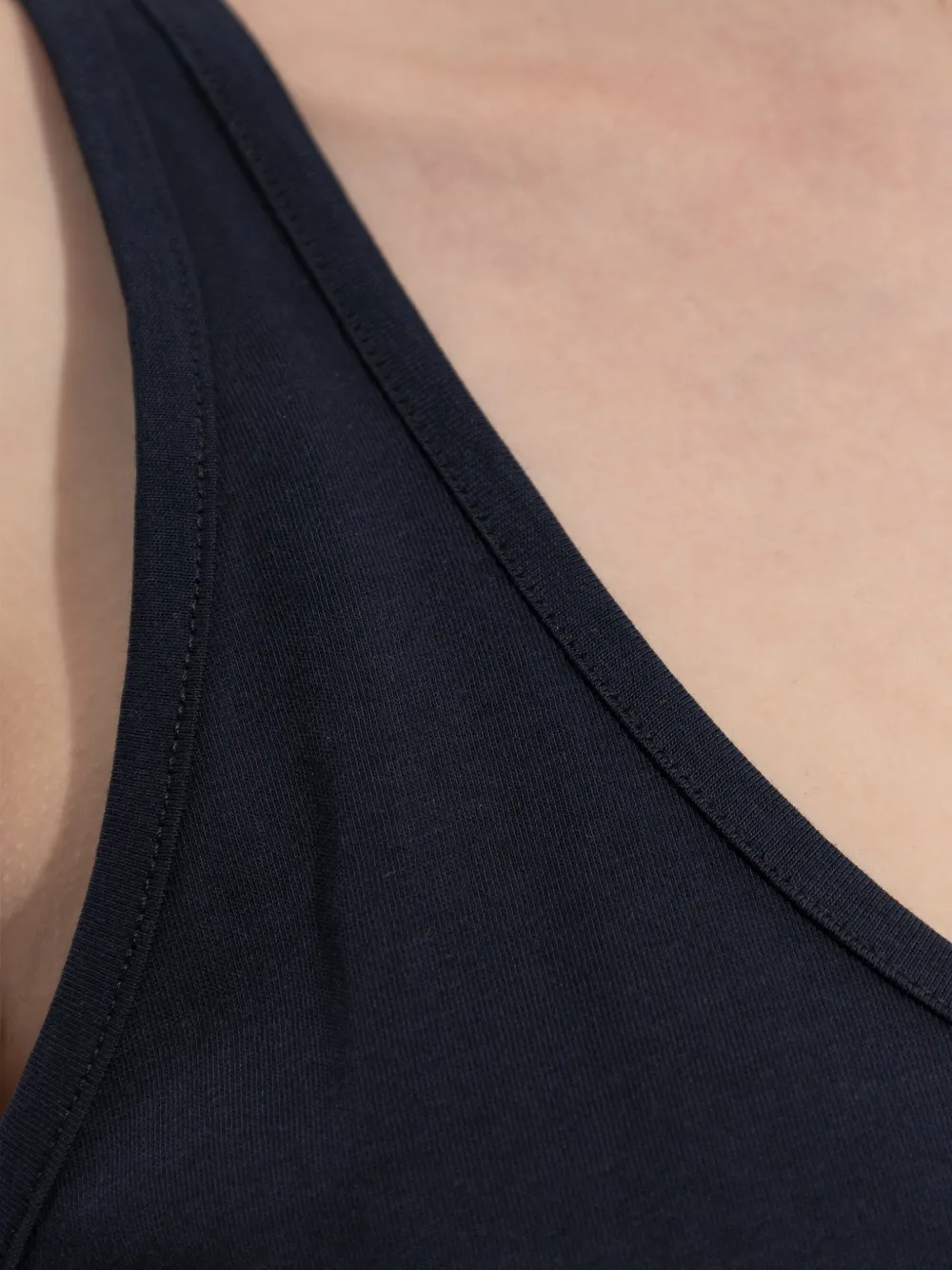 Emporio Armani Tanktop met logoprint Blauw