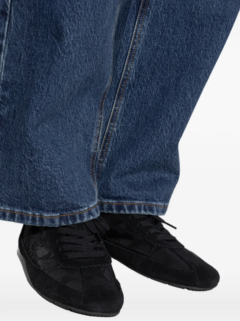 Coach Leren sneakers Zwart