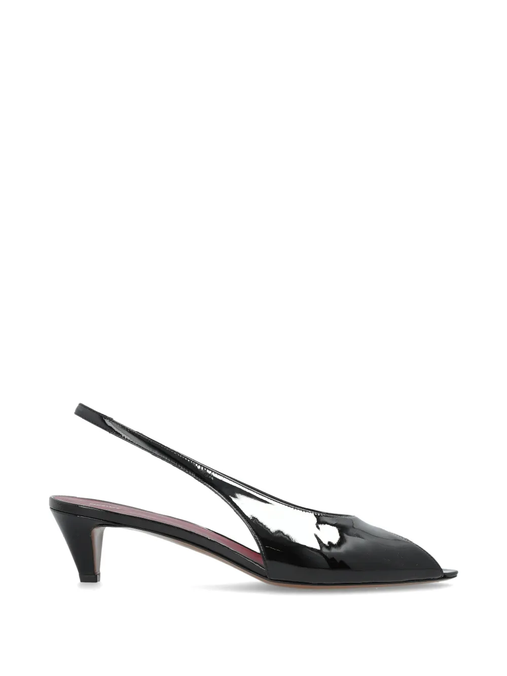 NEOUS Hamal peep-toe slingback pumps - Nero