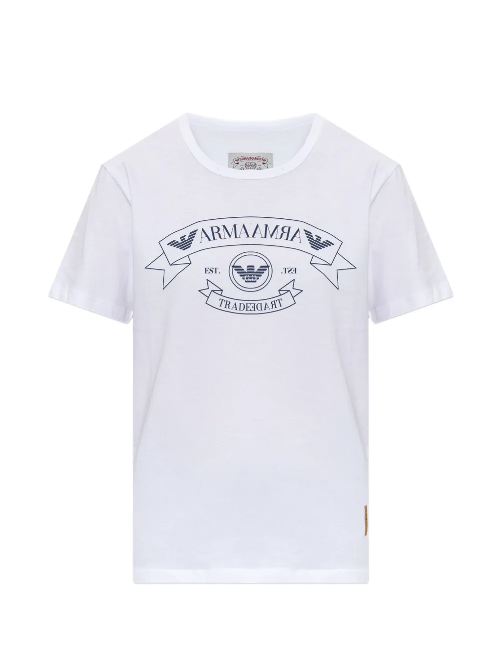Emporio Armani logo-print T-shirt - Weiß