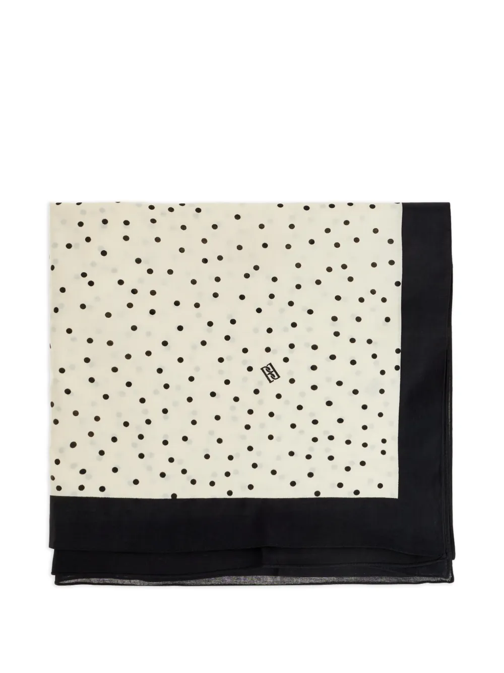 By Malene Birger Cianna polka dot scarf - Toni neutri