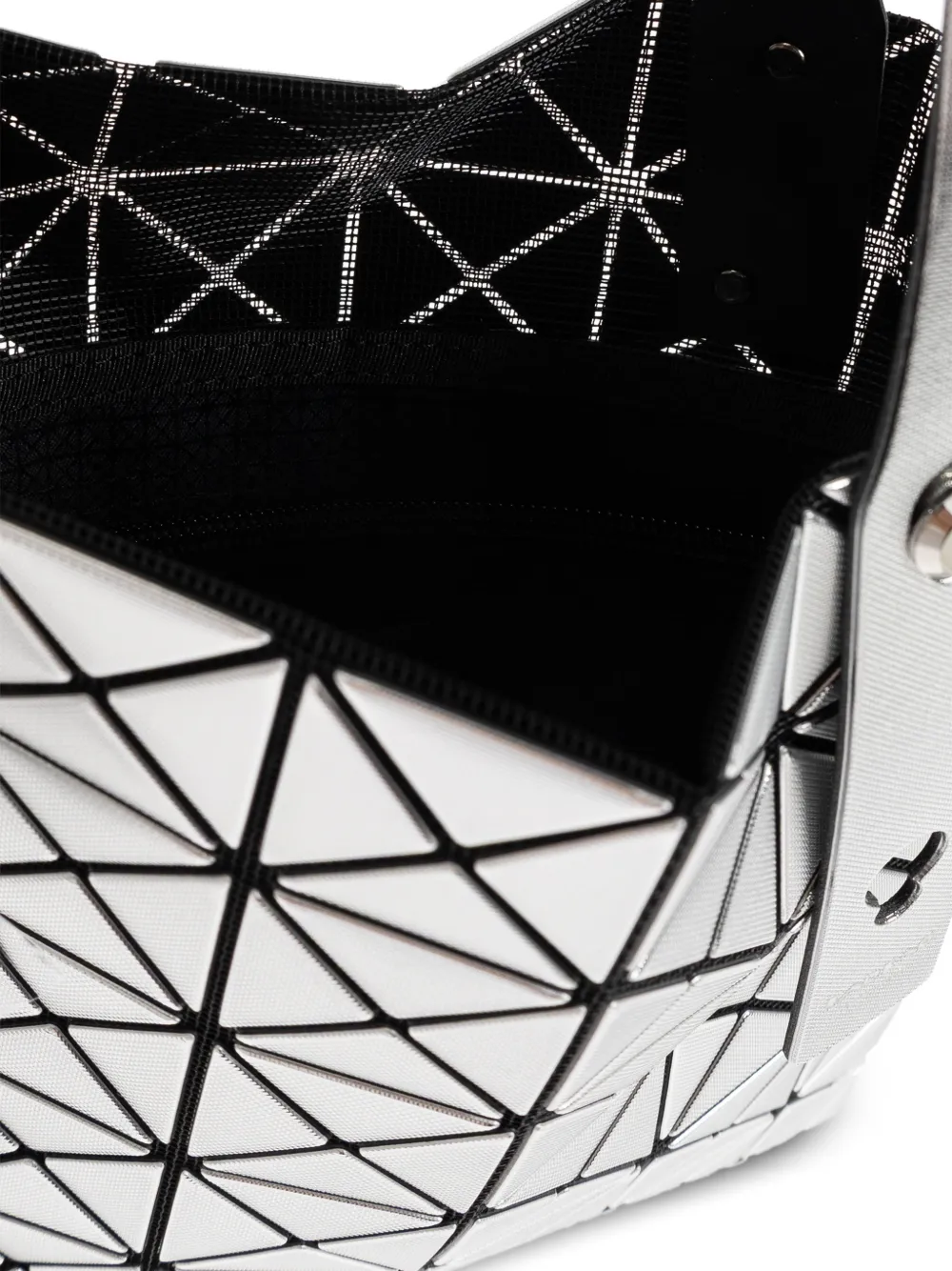 Bao Issey Miyake Platinum geometrische shopper Zilver