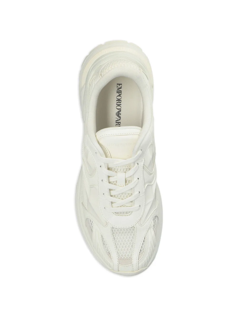Emporio Armani Sneakers met vlakken Wit