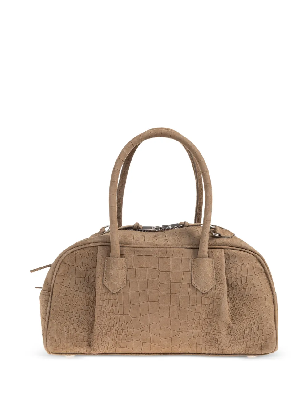  Gestuz Crocodile-effect Tote Bag - Neutrals 