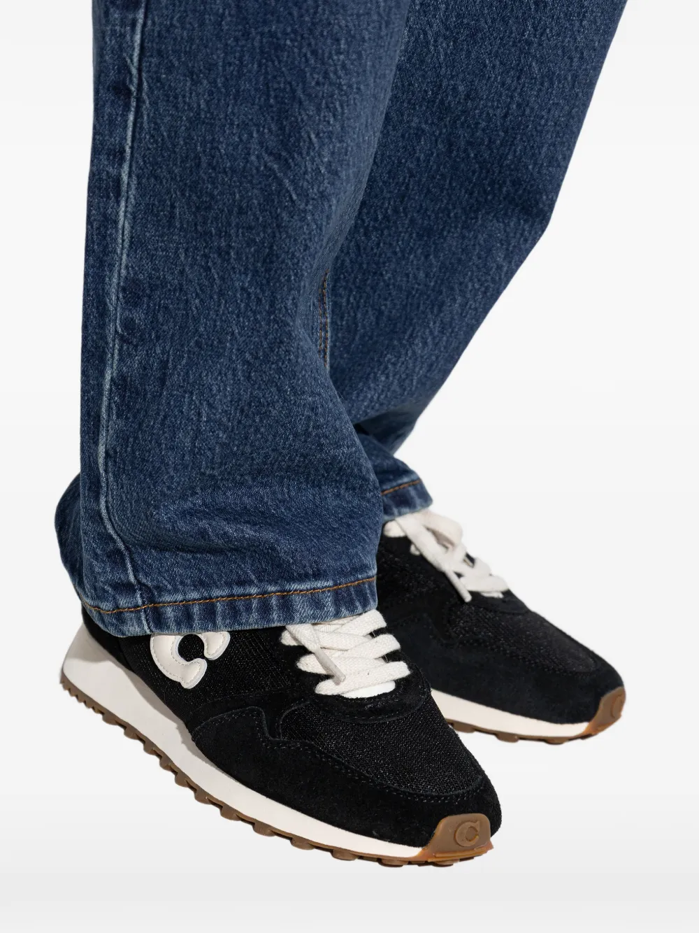 Coach Sneakers met logo Zwart