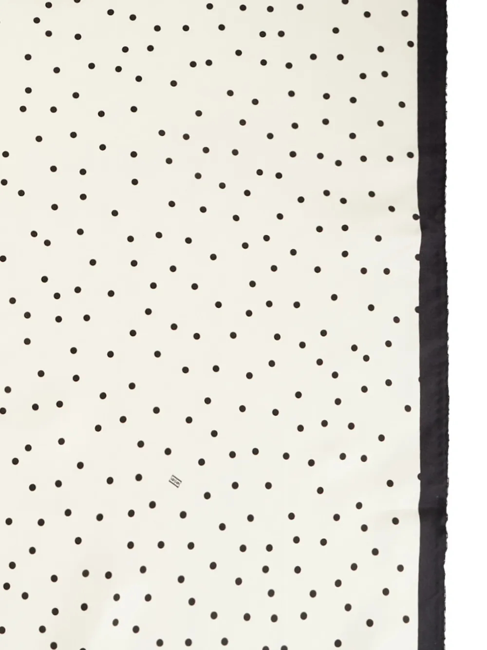 Poula Polka-Dot Border Scarf