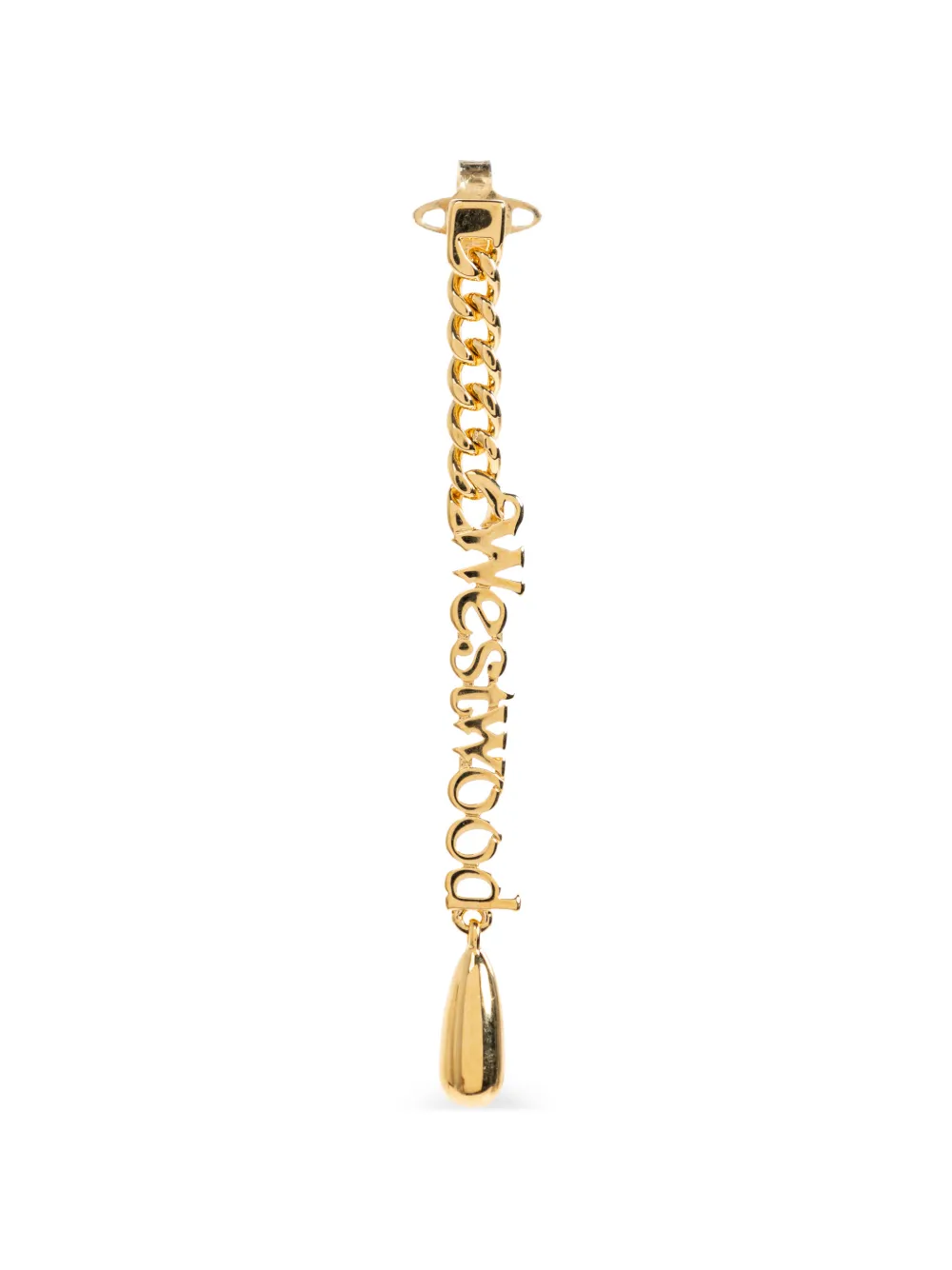 chain drop earrings