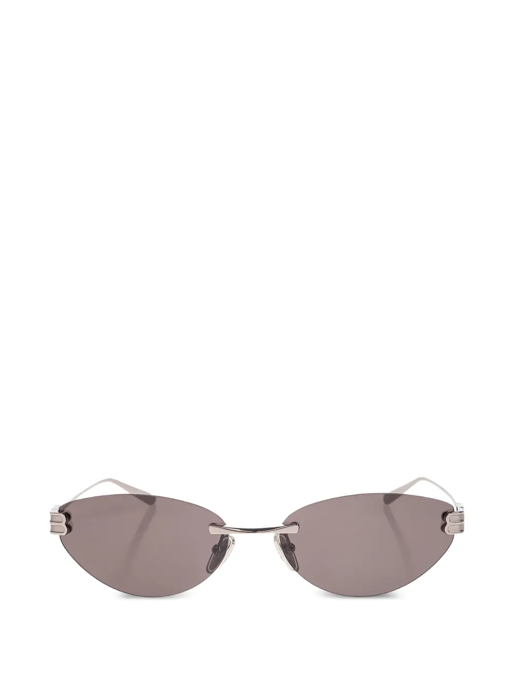 Balenciaga Eyewear oval-shape sunglasses - Argento
