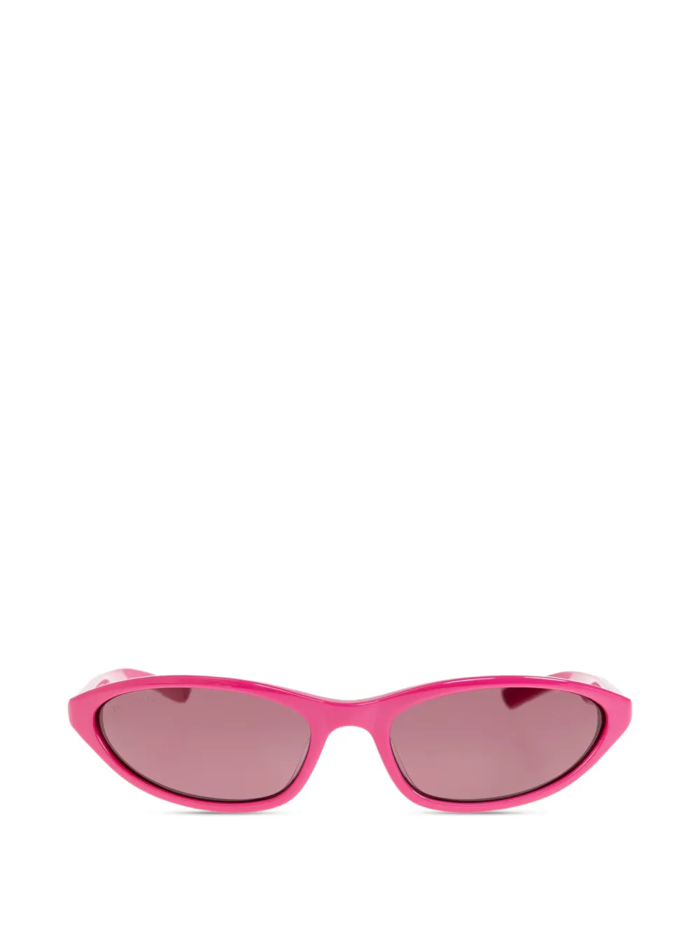 Balenciaga Eyewear oval-frame sunglasses - Rosa