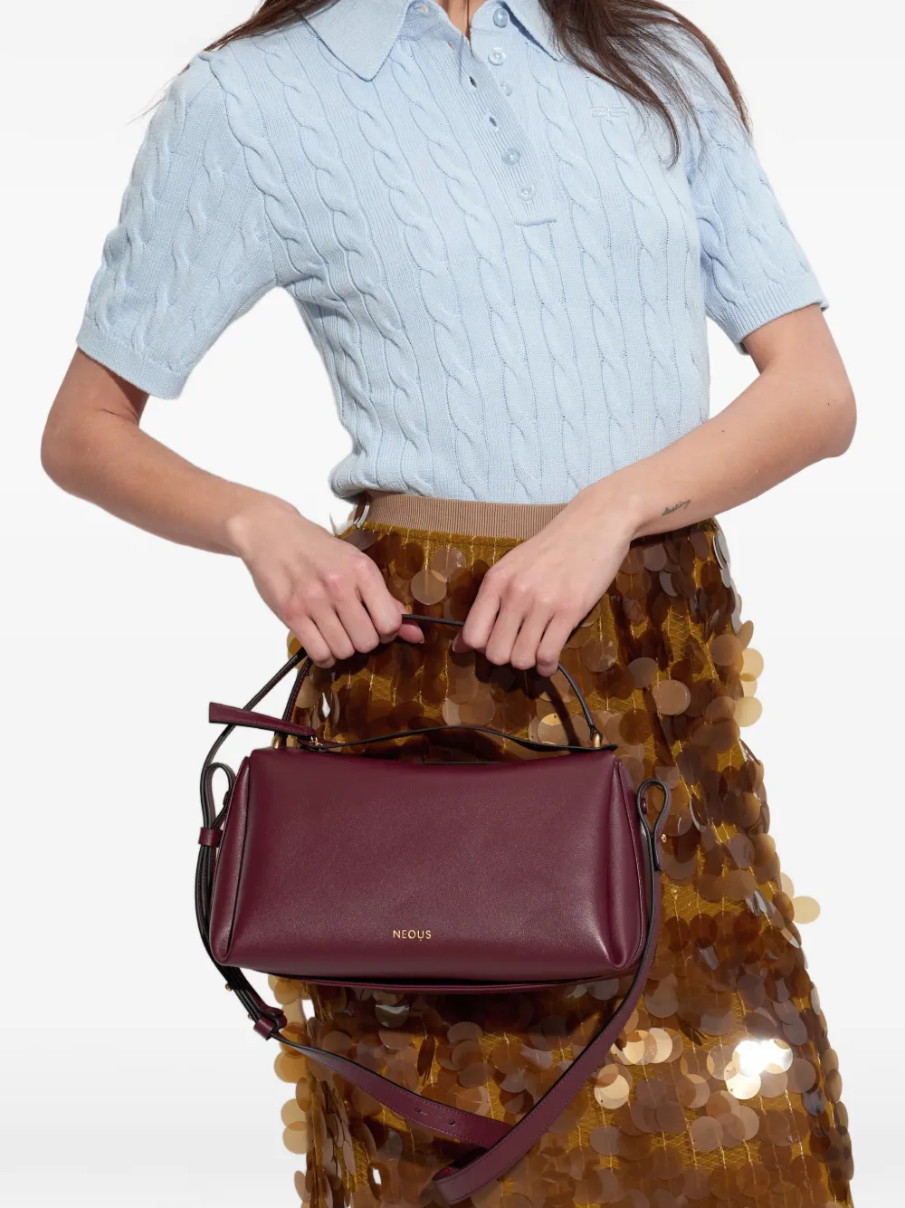 Calf Leather Cross Body Bag