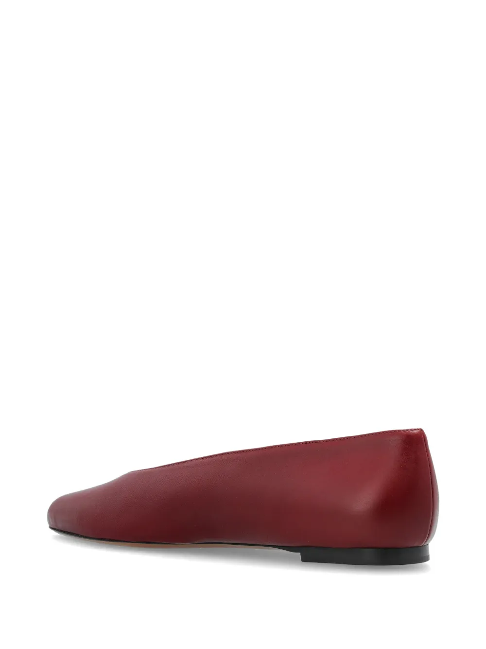 NEOUS Leren pumps met puntige neus Rood