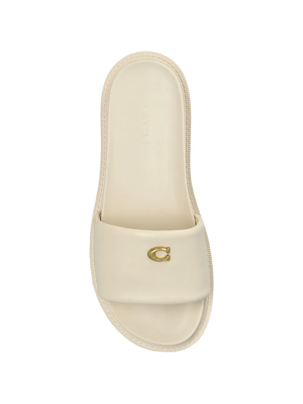 Coach Brynn sandalen met logo Wit