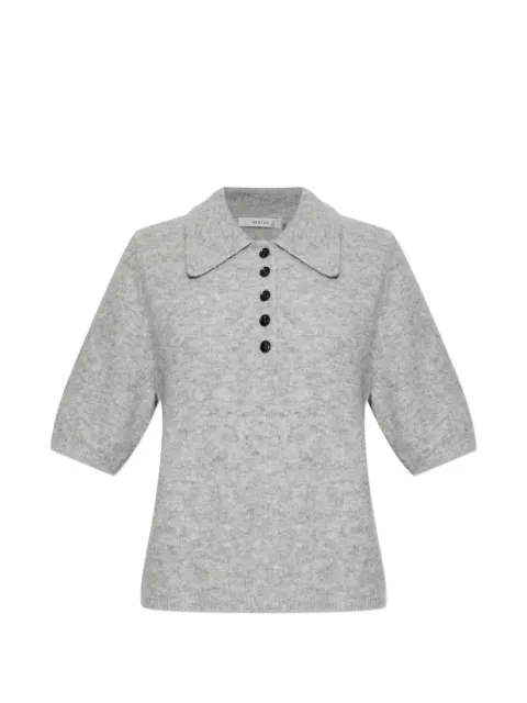 Gestuz button collared knitwear