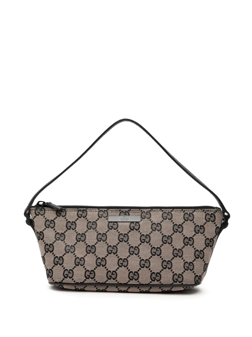 Gucci Pre-Owned 2000-2015 GG Canvas Boat shoulder bag - Marrone