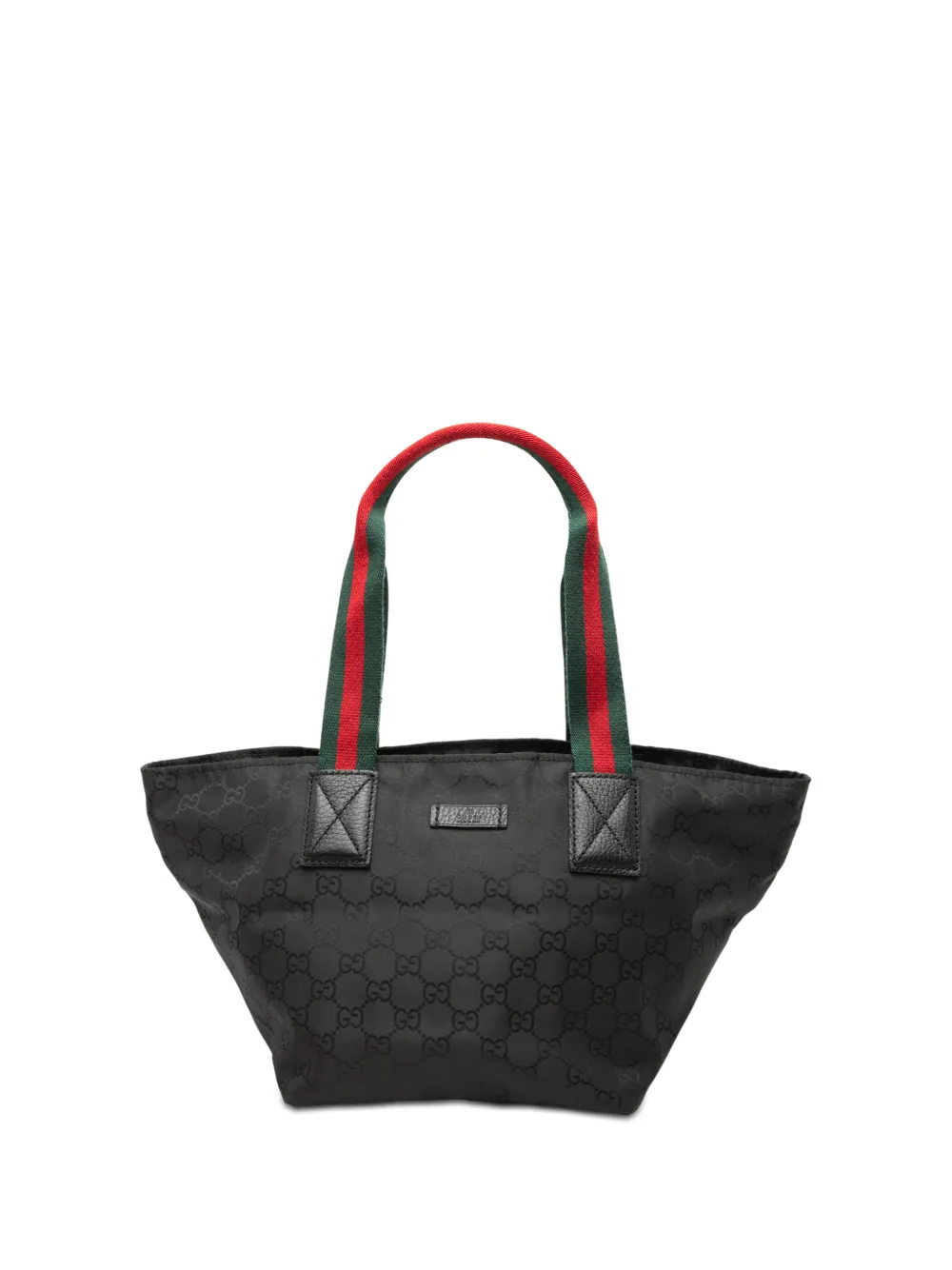 Gucci Pre-Owned 2000-2015 GG Nylon Web tote bag - Nero